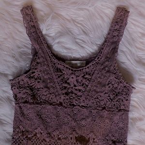 Urban Outfitters Crochet Mini Dress